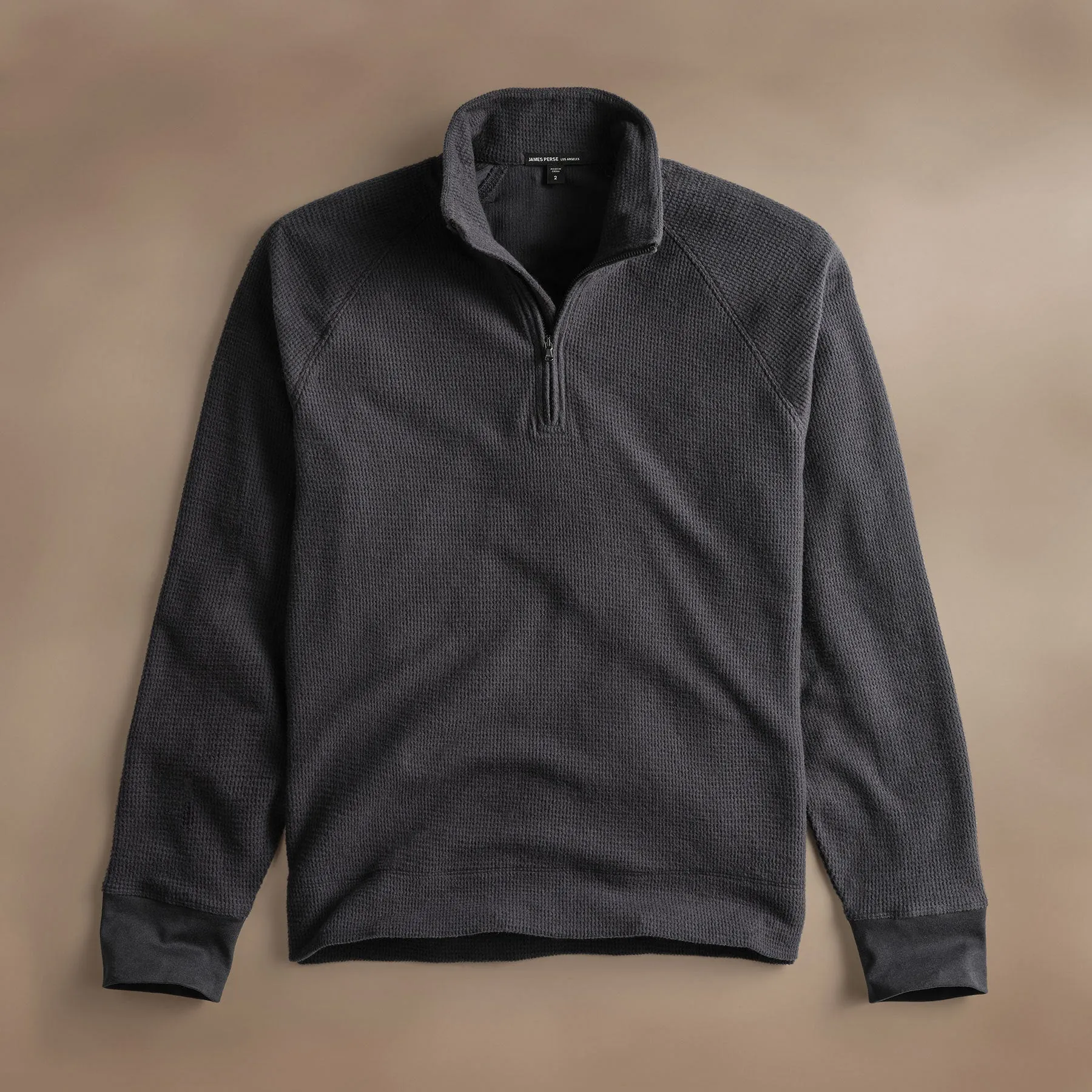 Brushed Thermal Half Zip - Magma