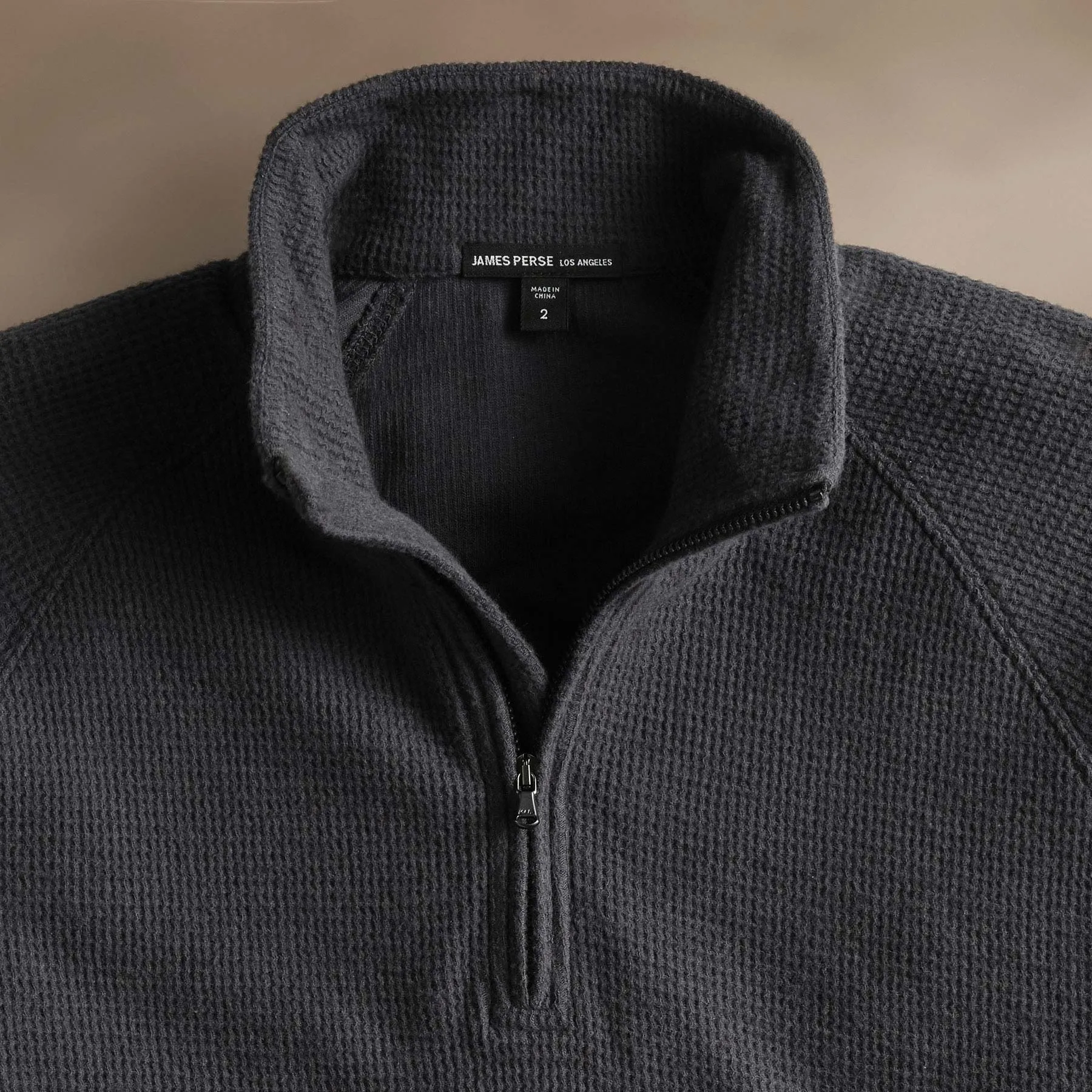 Brushed Thermal Half Zip - Magma