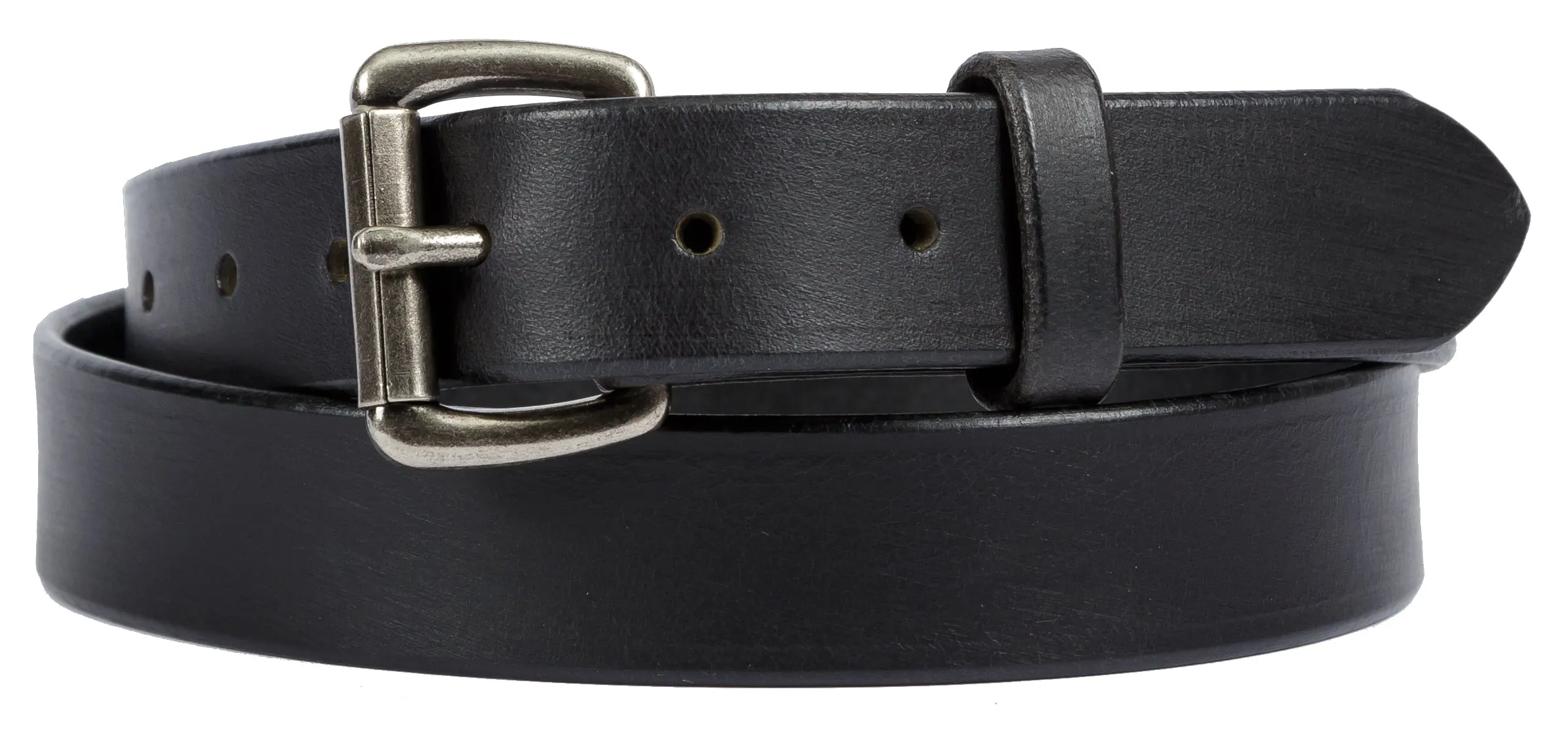 BUFFALO BELT - 1¼" Wide Soft & Supple Leather with Roller Buckle