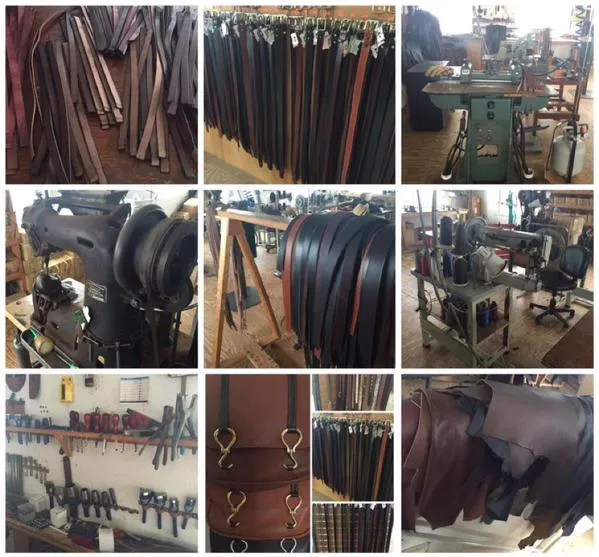 BUFFALO BELT - Wide 1½" Supple Leather with Roller Buckle