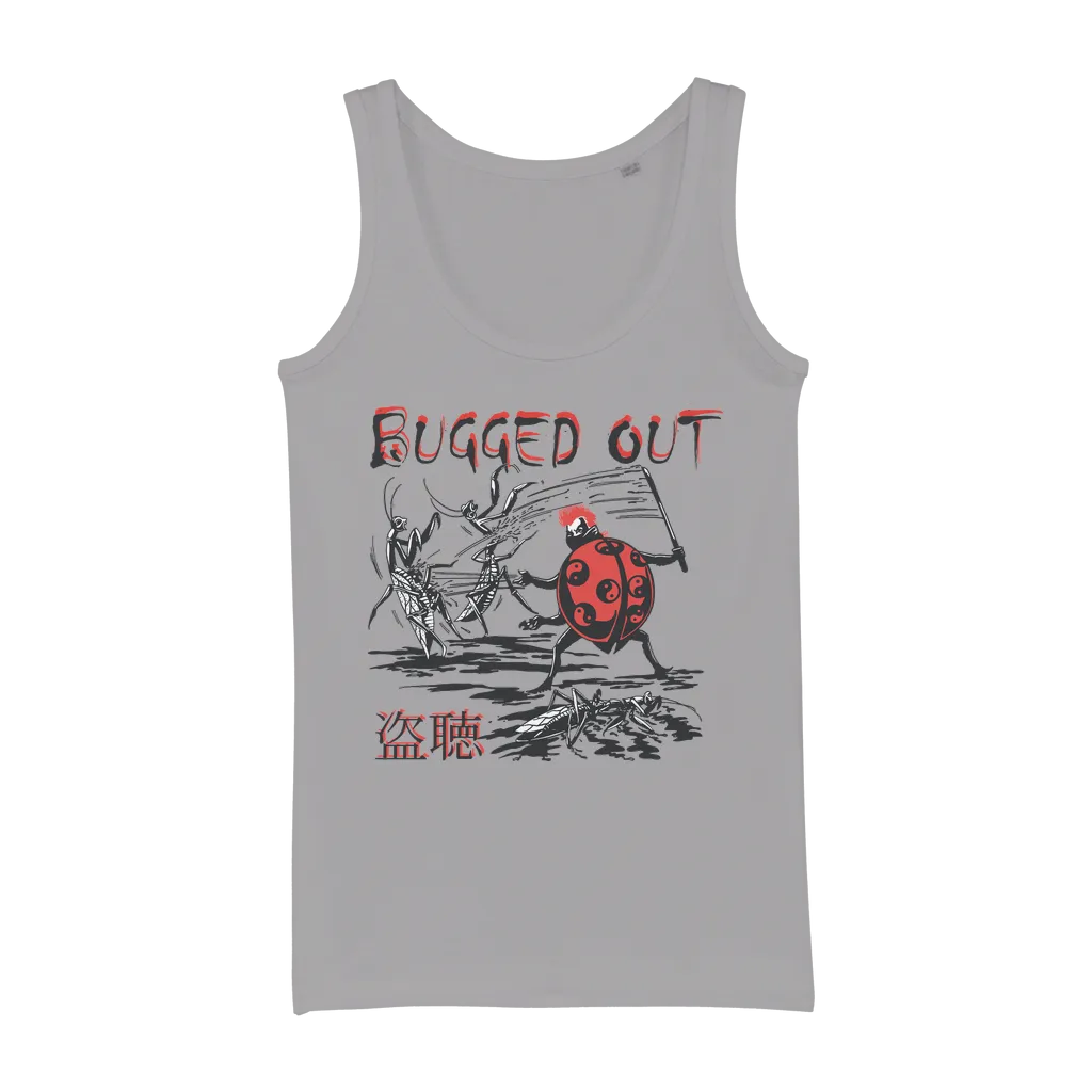 Bugged Out Lady Bug Organic Jersey Womens Tank Top