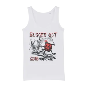 Bugged Out Lady Bug Organic Jersey Womens Tank Top