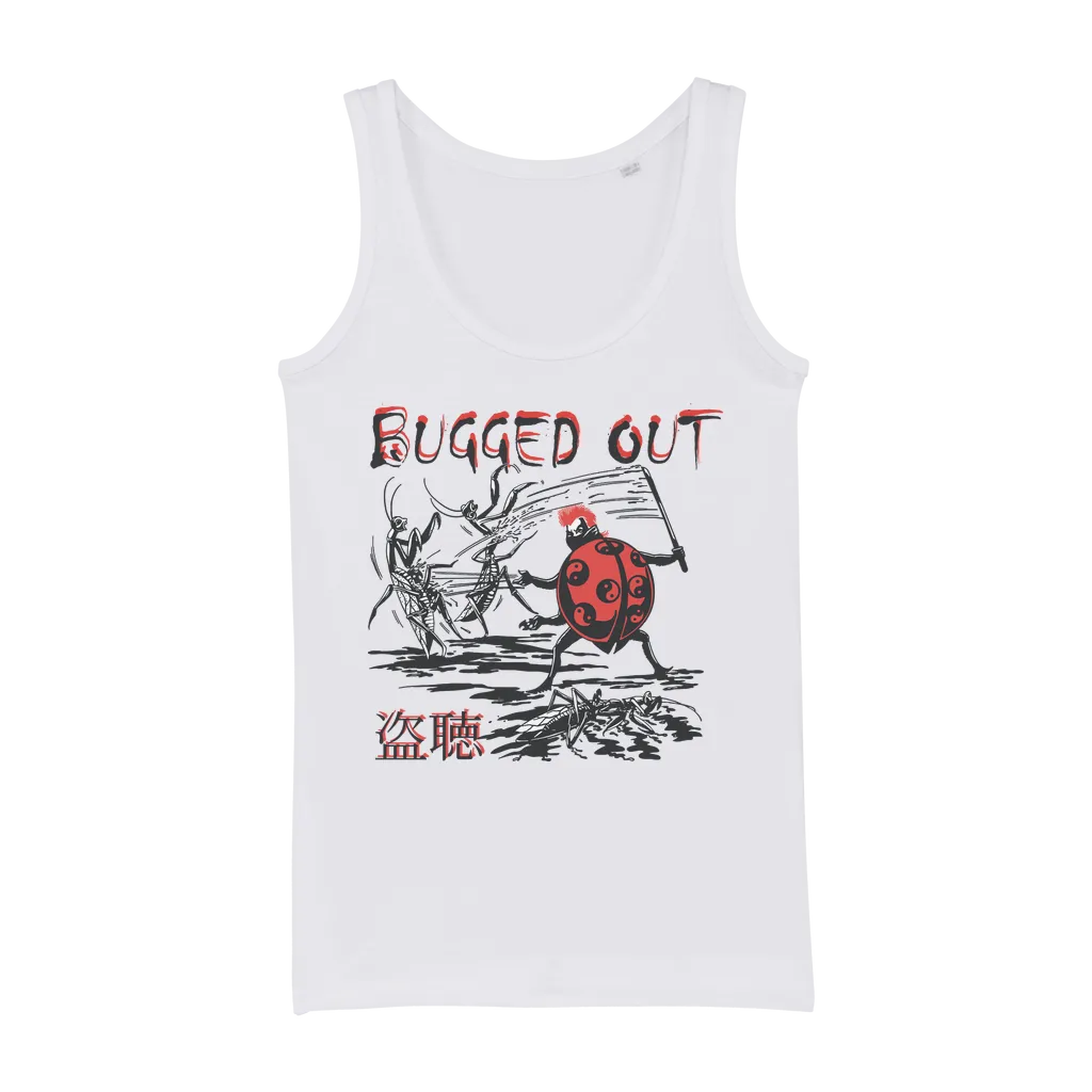 Bugged Out Lady Bug Organic Jersey Womens Tank Top