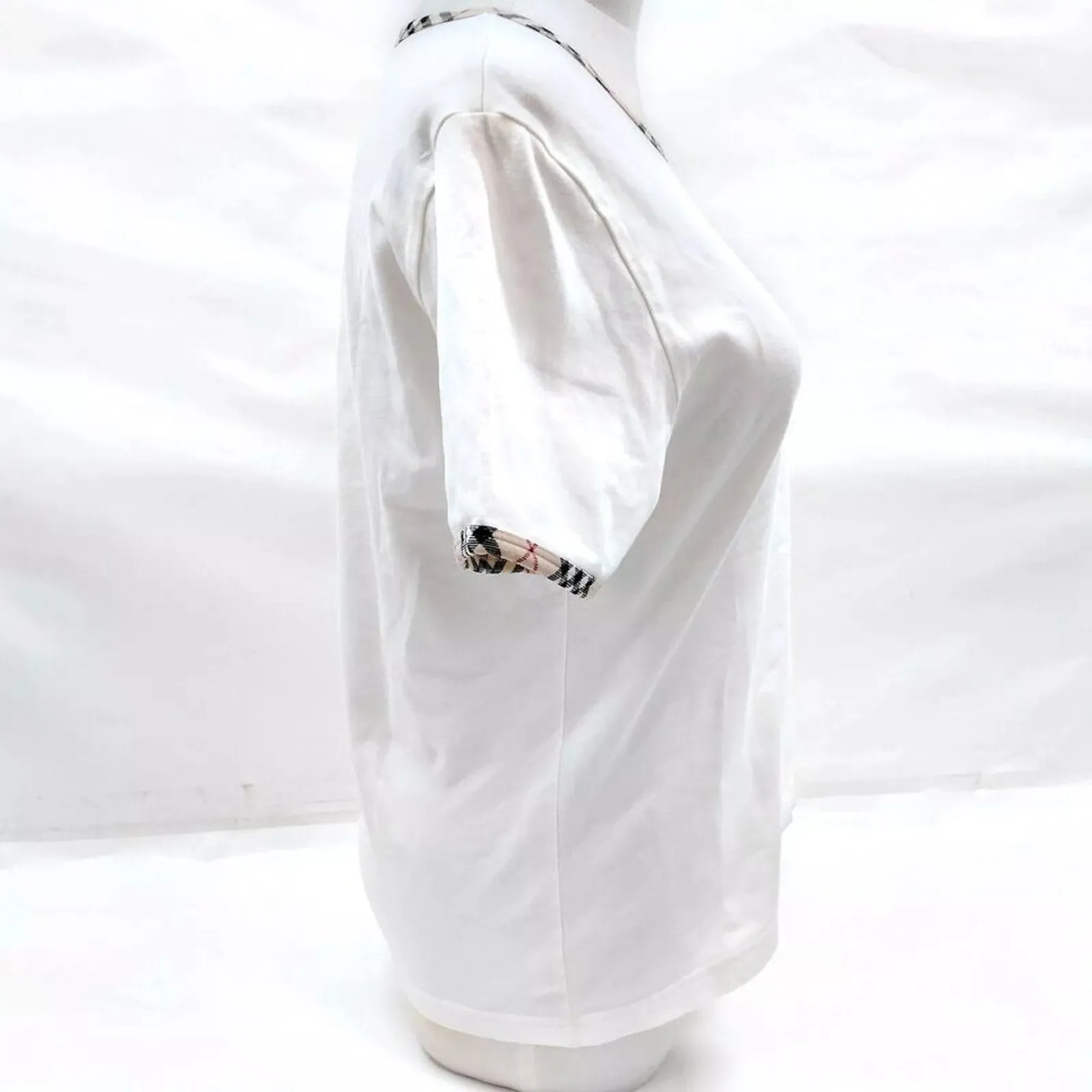 Burberrys London Tops Whites Cotton
