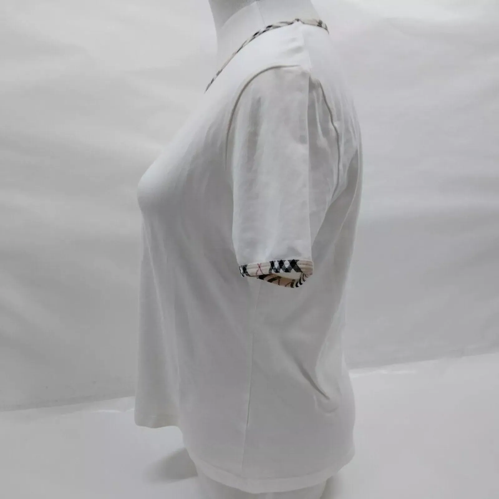 Burberrys London Tops Whites Cotton