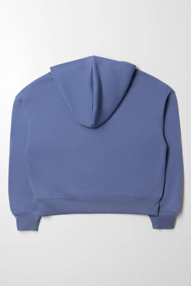 Butterfly Hooded Tracktop Blue