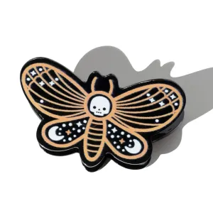Butterfly Skull Hair Claw