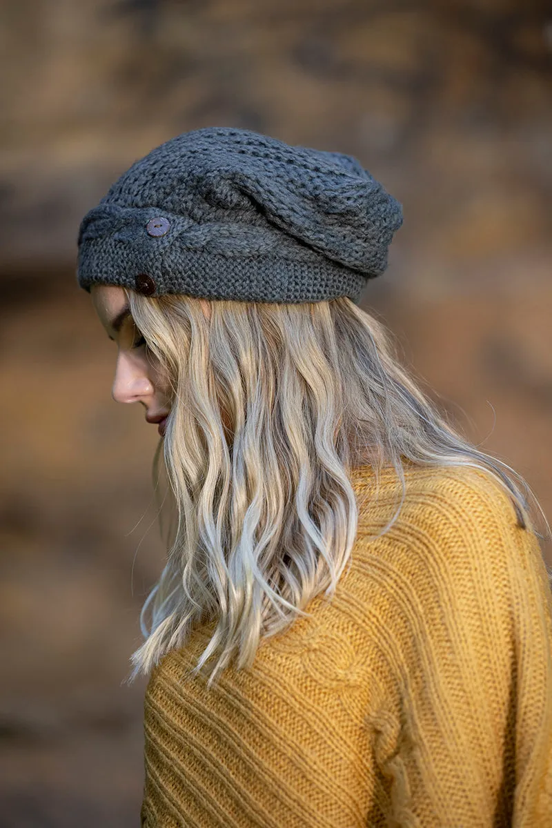 Button Hat - Assorted Colours