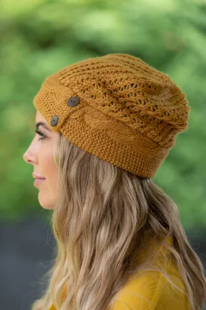 Button Hat - Assorted Colours