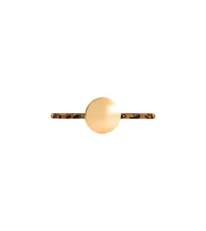 Cabochon Belt Beige