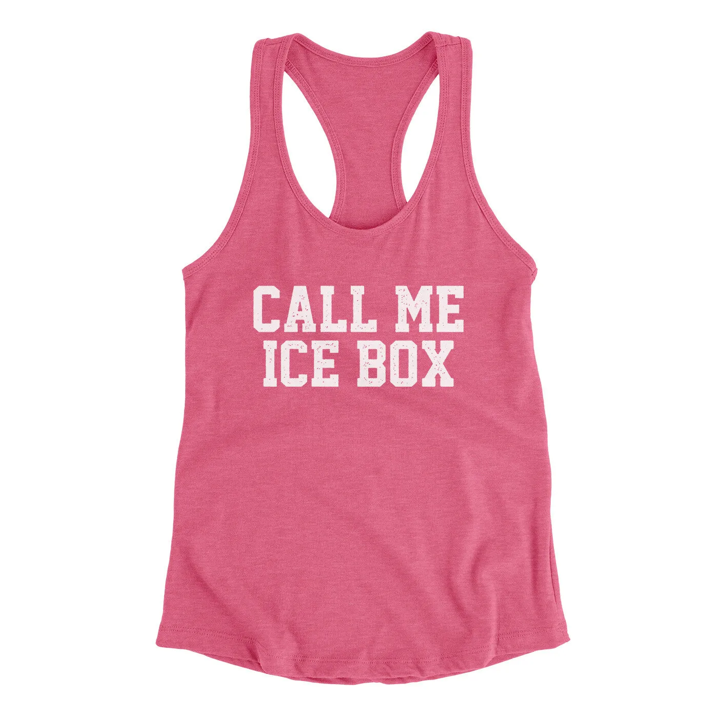 Call Me Ice Box Women's Racerback Tank