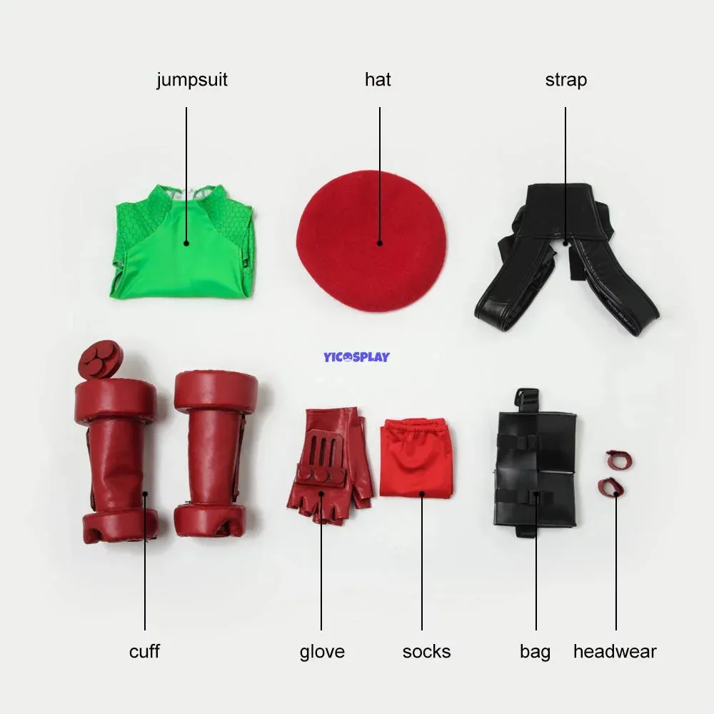 Cammy Classic Costume Cosplay Outfit