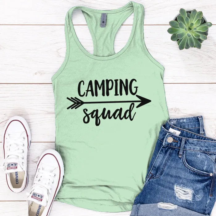 Camping Squad Premium Tank Top