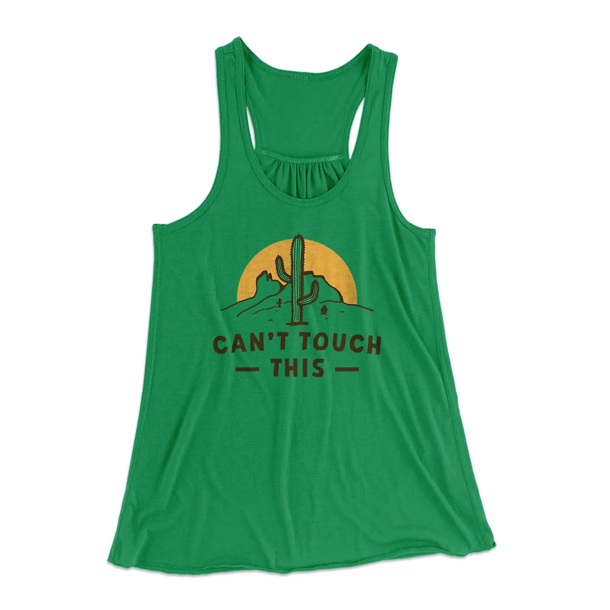 Can't Touch This Funny Women's Flowey Tank Top