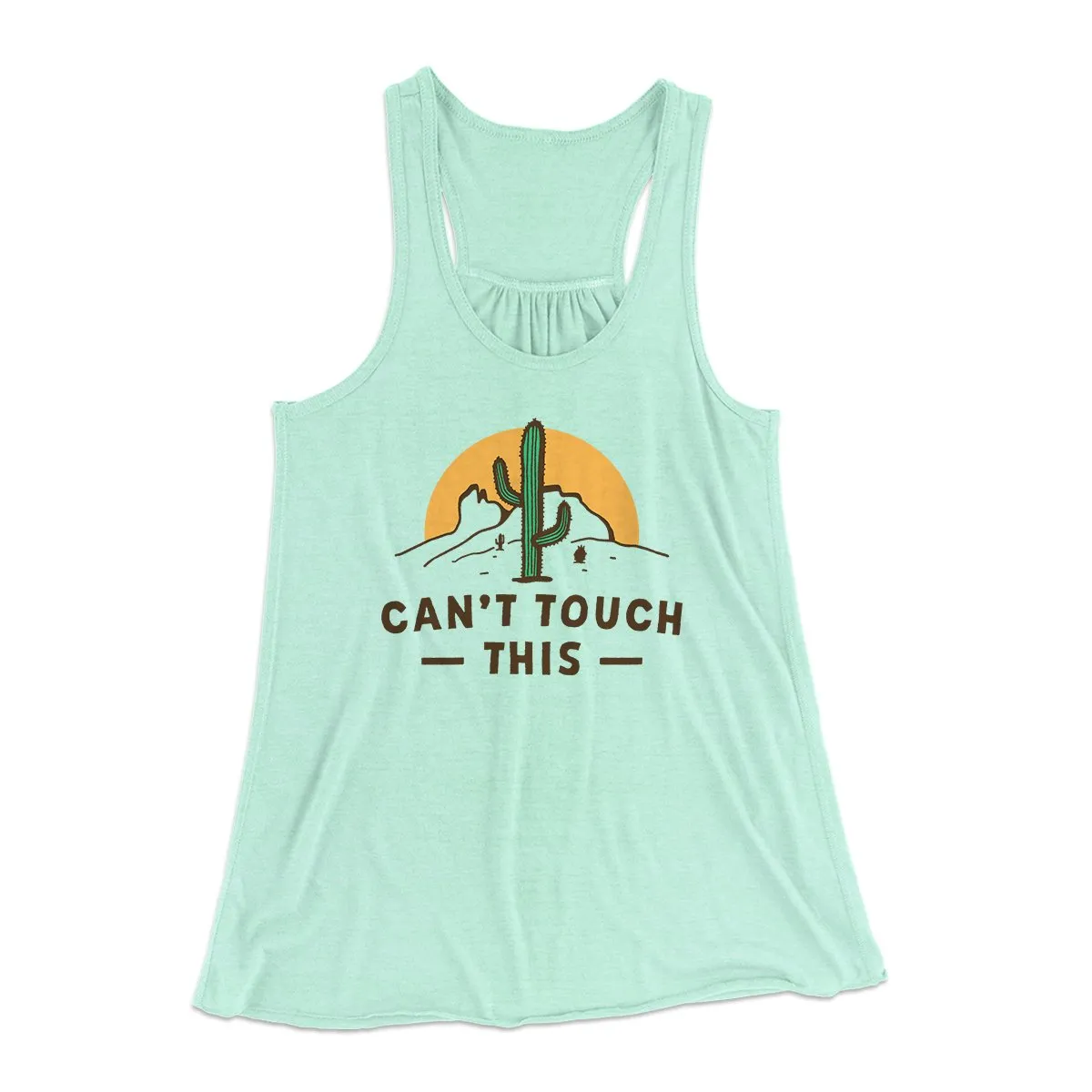 Can't Touch This Funny Women's Flowey Tank Top