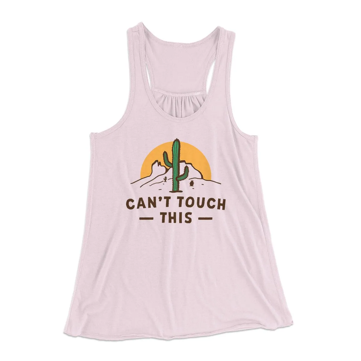 Can't Touch This Funny Women's Flowey Tank Top