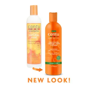 Cantu Shea Butter Conditioning Creamy Hair Lotion For Natural Curls, Coils & Waves 13.8oz