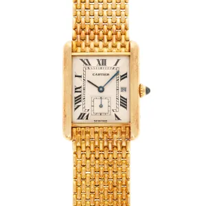 Cartier Yellow Gold Tank Louis Ref. 8110 on a Bracelet