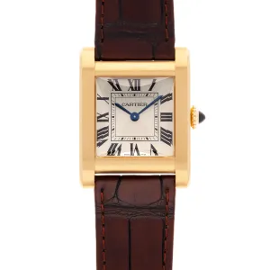 Cartier Yellow Gold Tank Normale Ref. WGTA0108