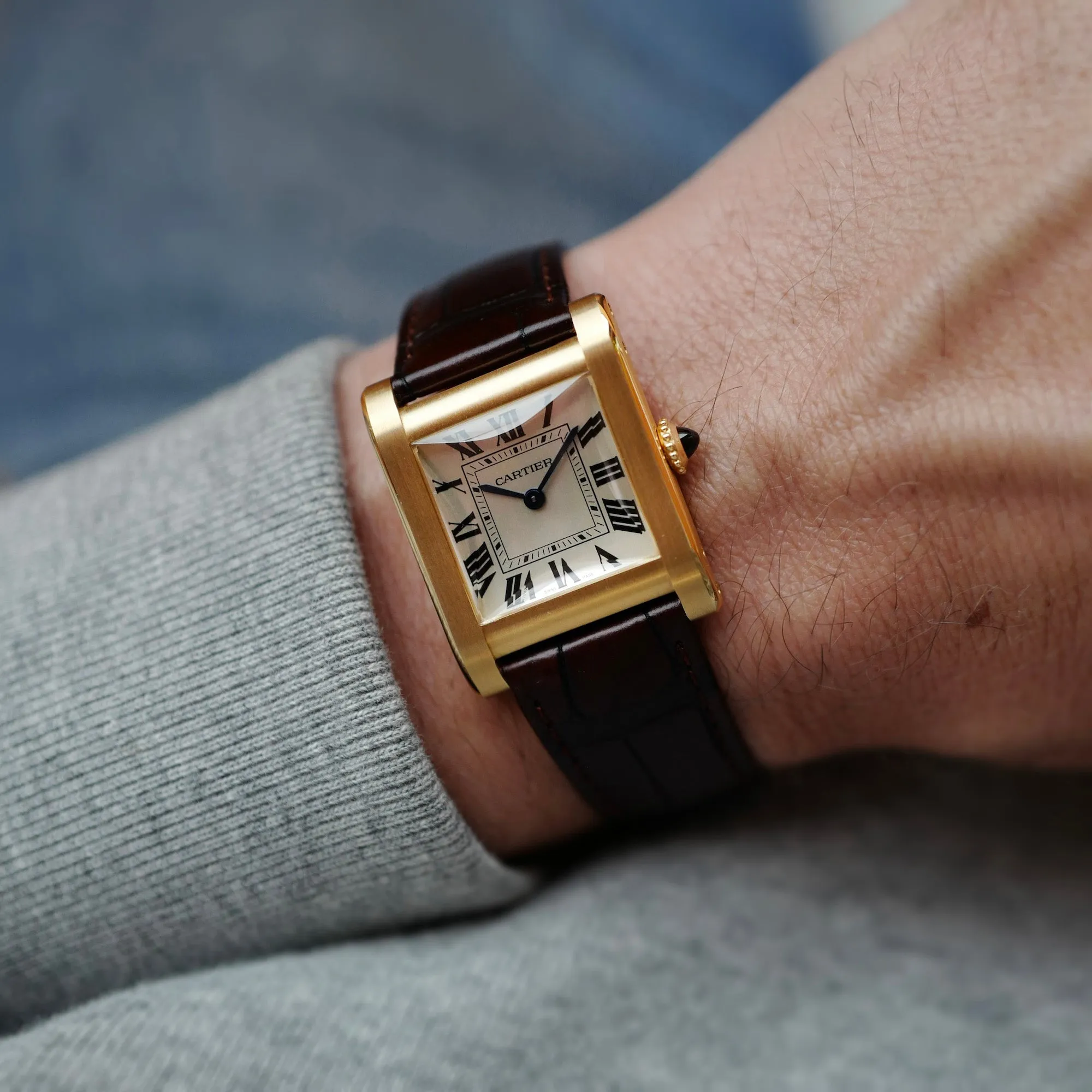 Cartier Yellow Gold Tank Normale Ref. WGTA0108
