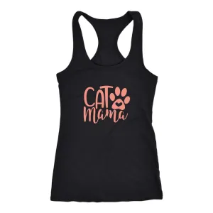 Cat Mama Racerback Tank