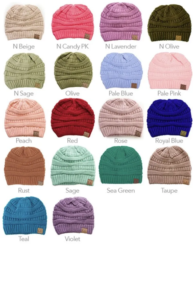 C.C. Beanie 20  Colors