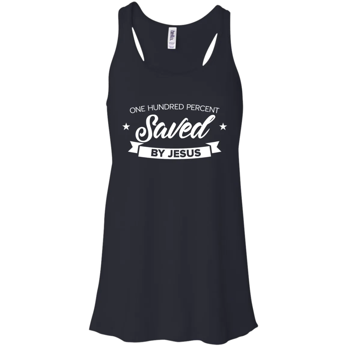 Certainly Saved Flow Racerback
