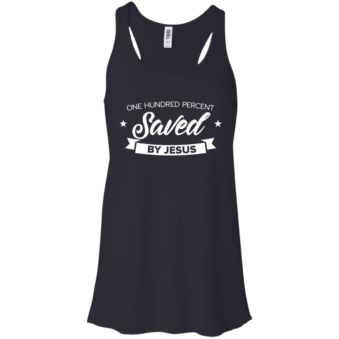 Certainly Saved Flow Racerback