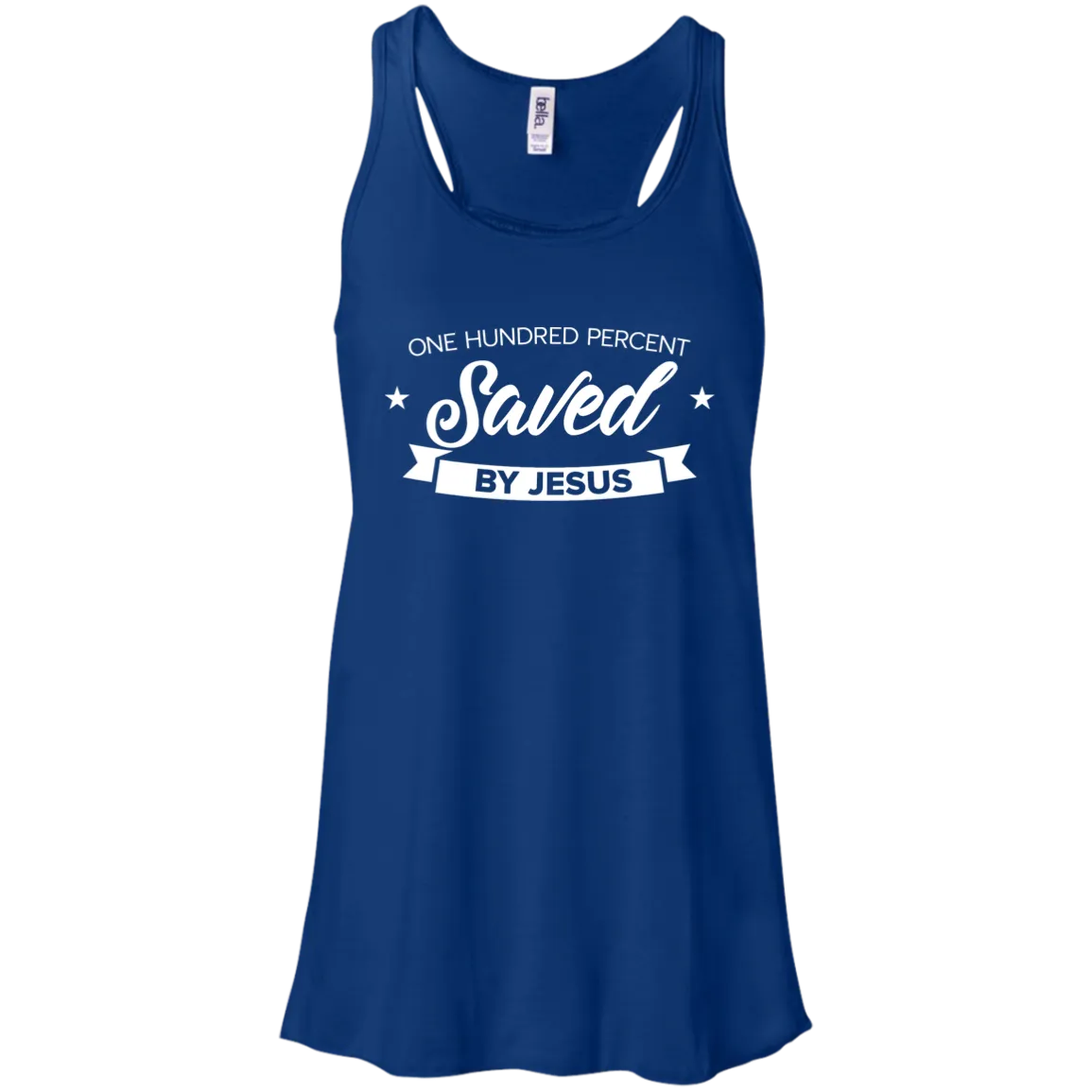 Certainly Saved Flow Racerback