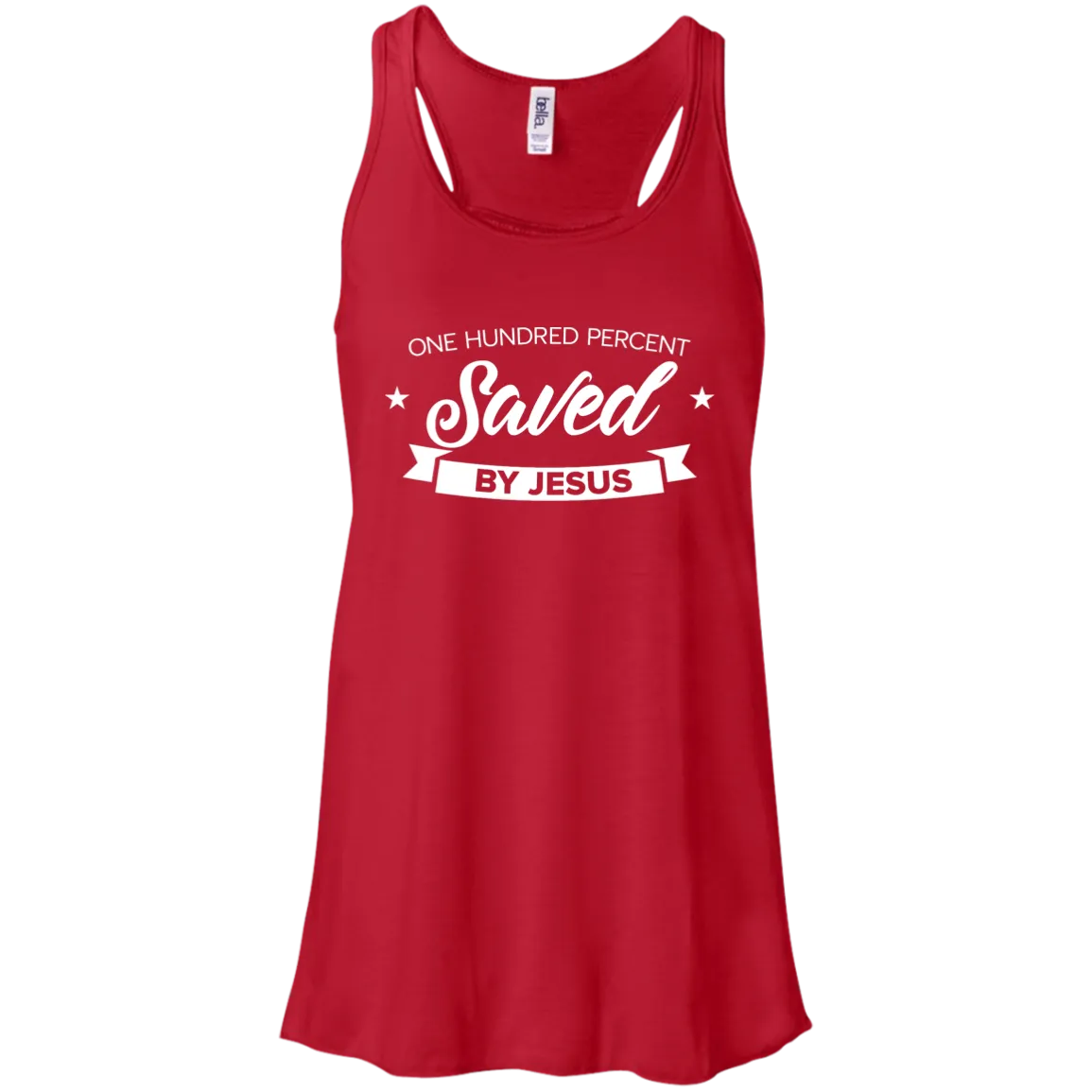 Certainly Saved Flow Racerback