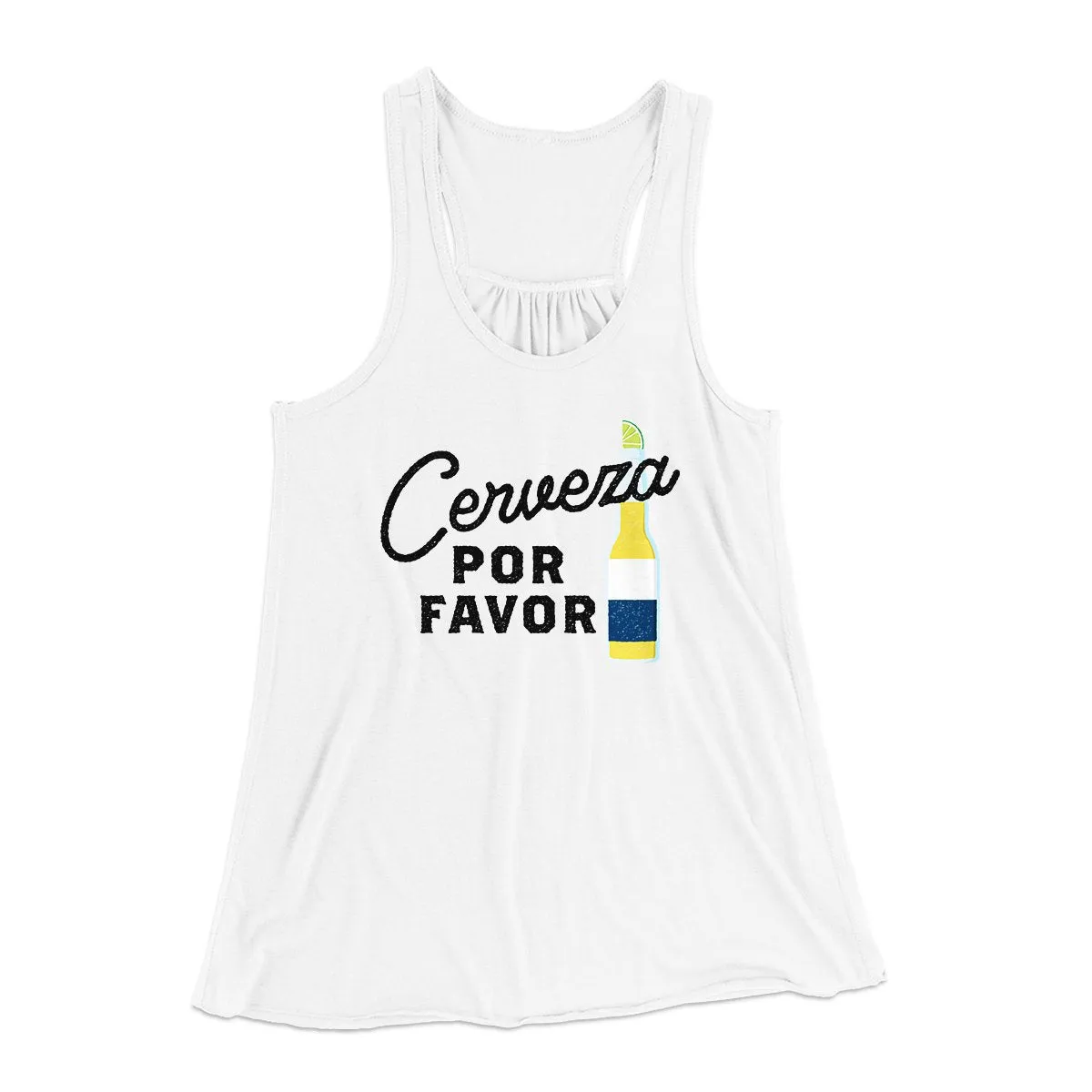 Cerveza, Por Favor Women's Flowey Tank Top