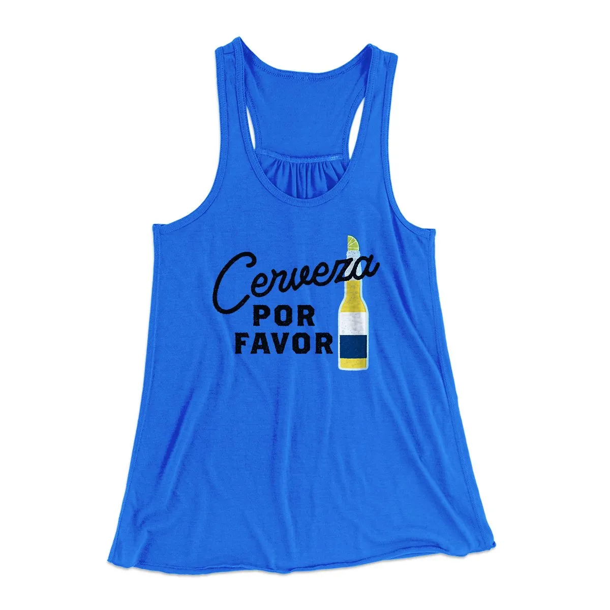 Cerveza, Por Favor Women's Flowey Tank Top
