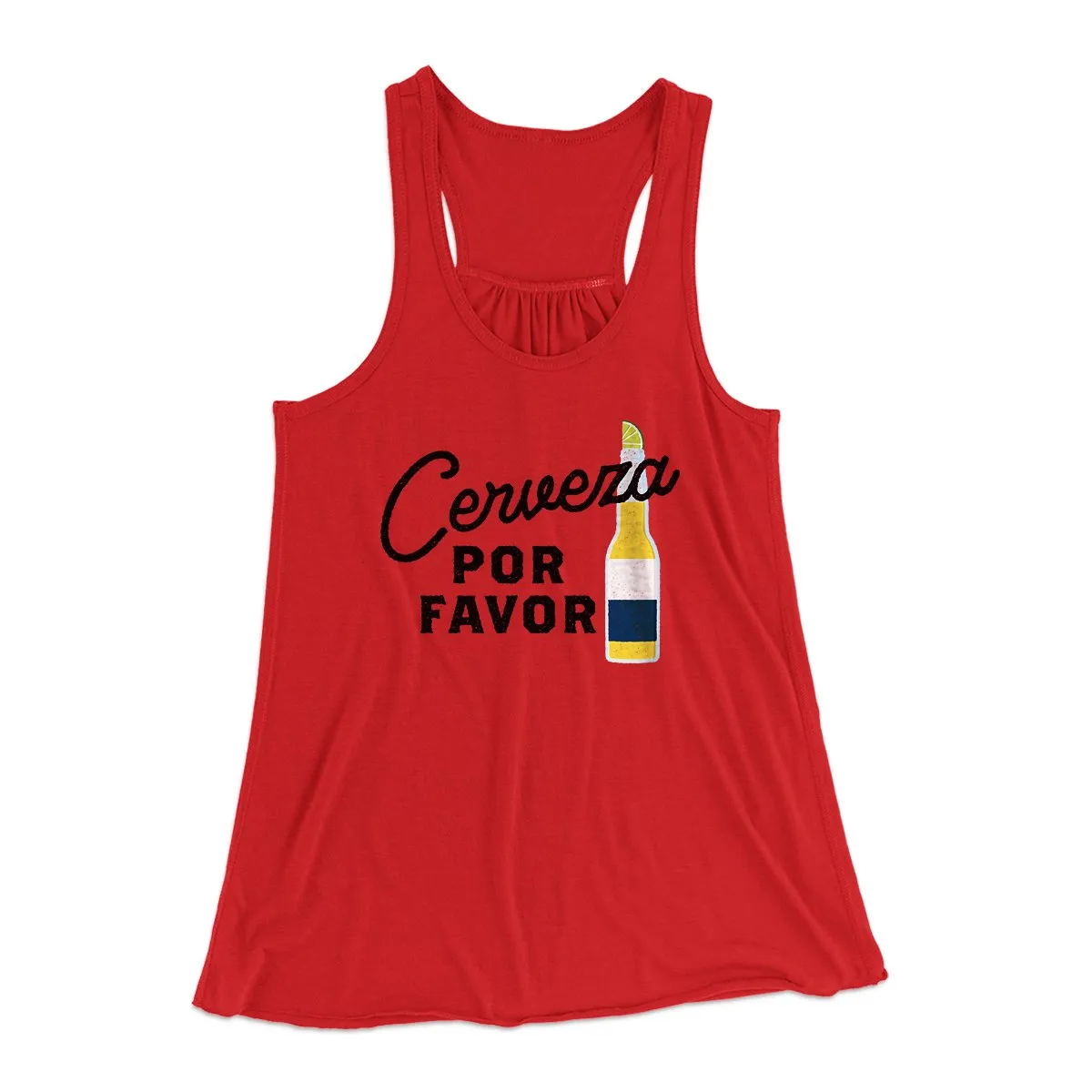 Cerveza, Por Favor Women's Flowey Tank Top