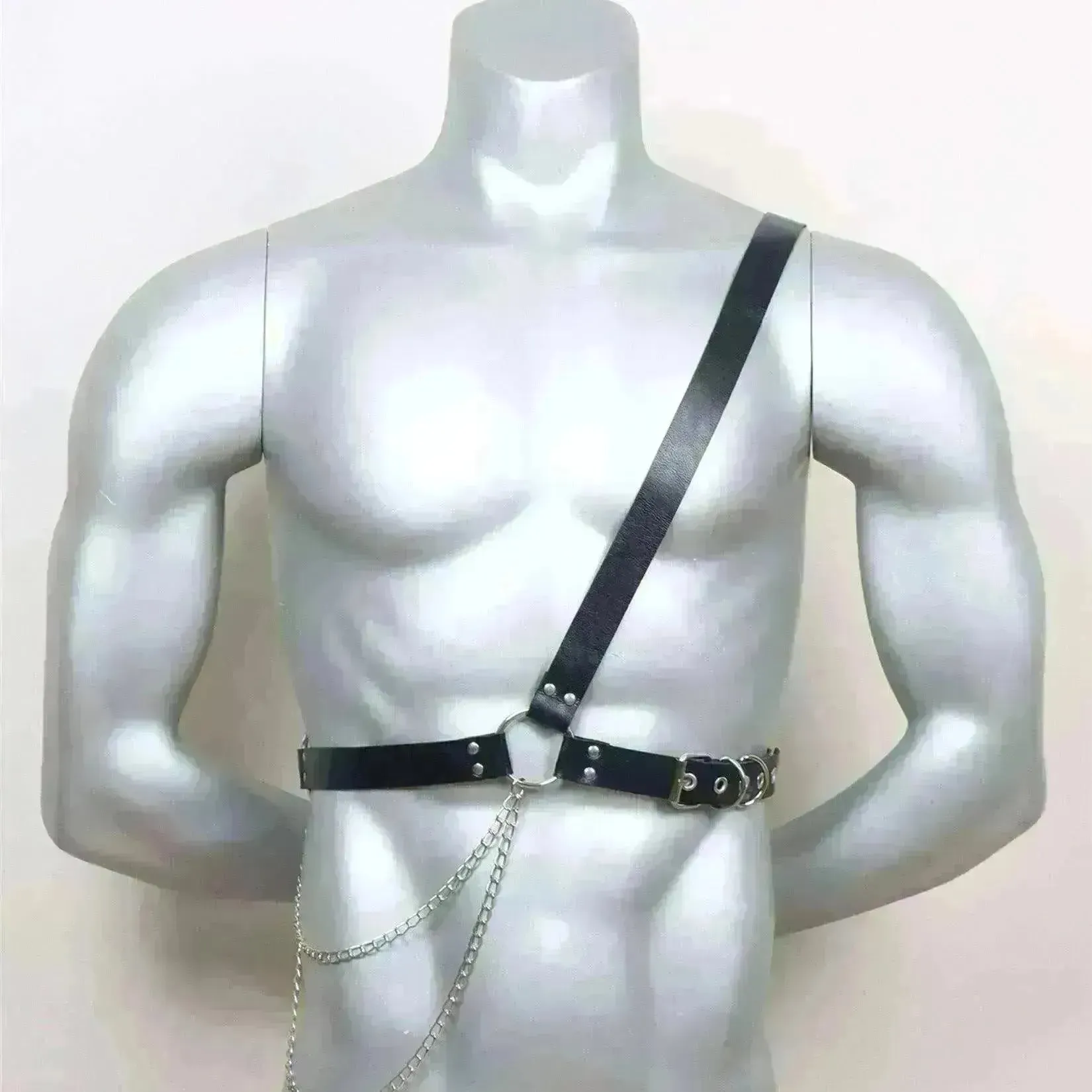 Chain Belt Single Shoulder Backpack Belt Girdle Strap
