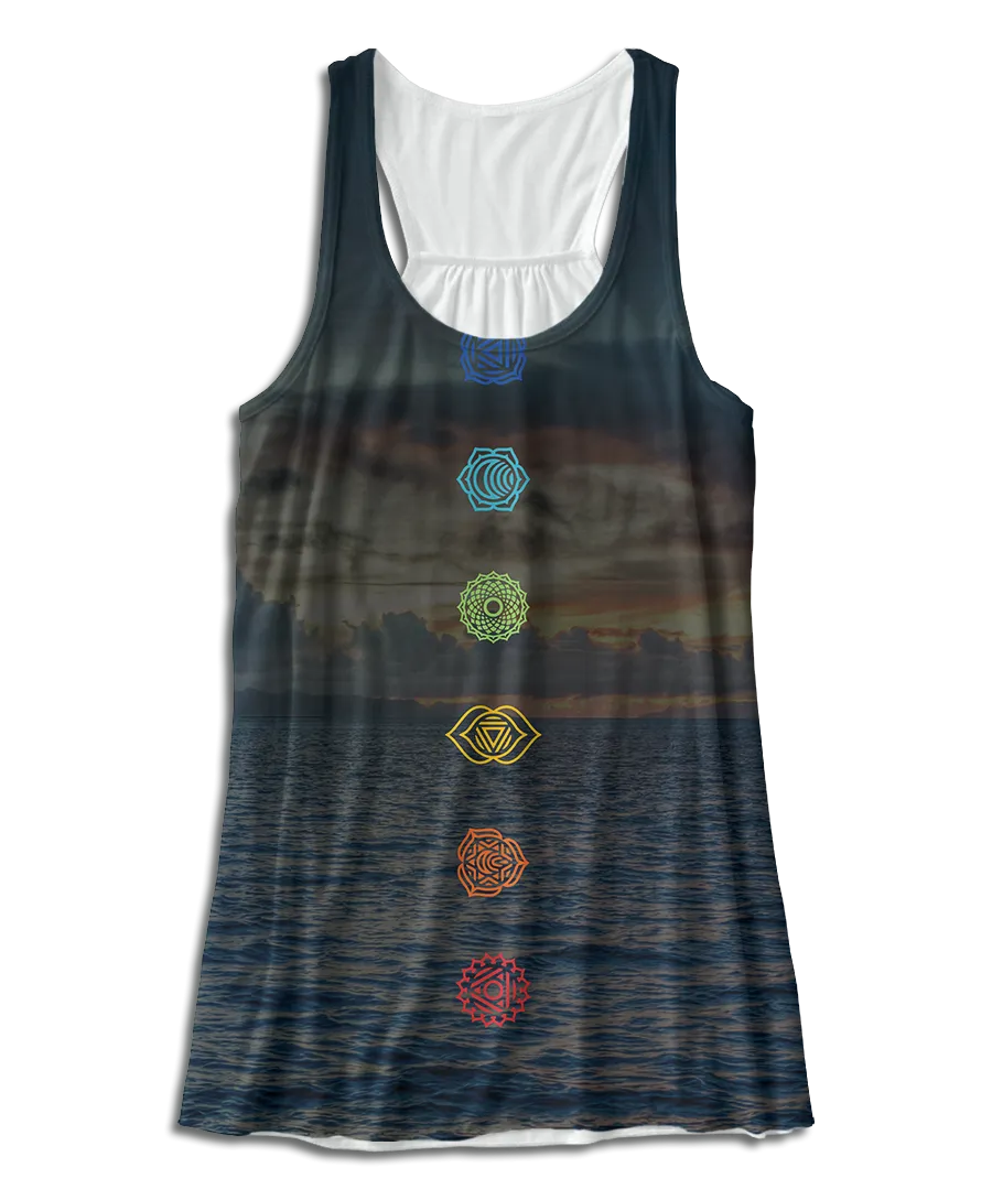 Chakras Racerback Tank Top