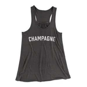 Champagne Women's Flowey Tank Top