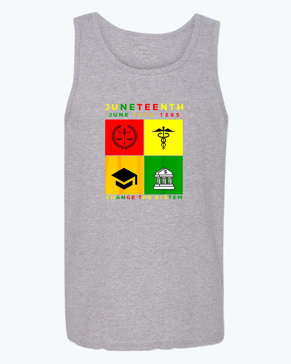 Change the system juneteenth tank top