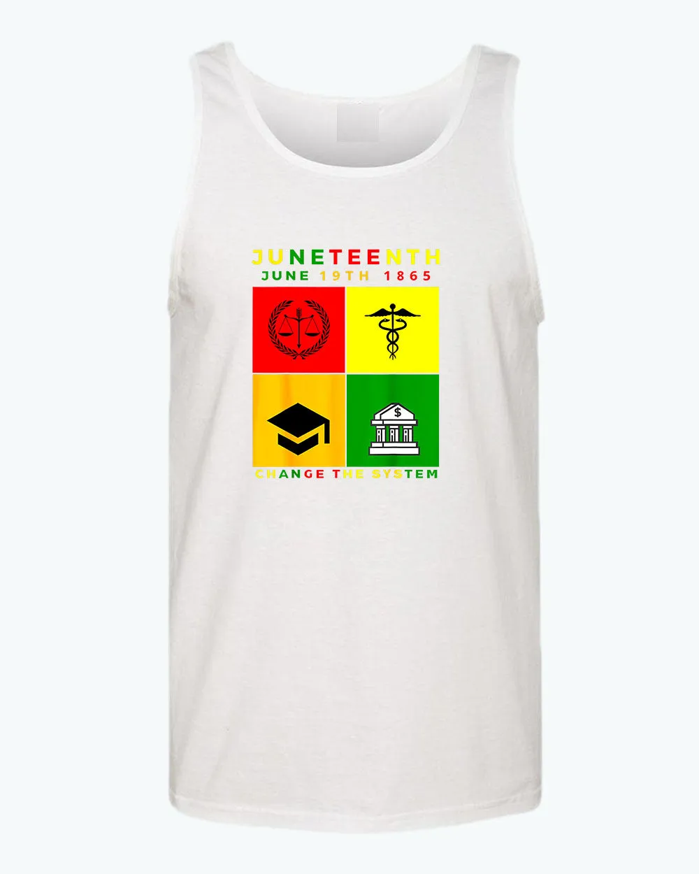 Change the system juneteenth tank top