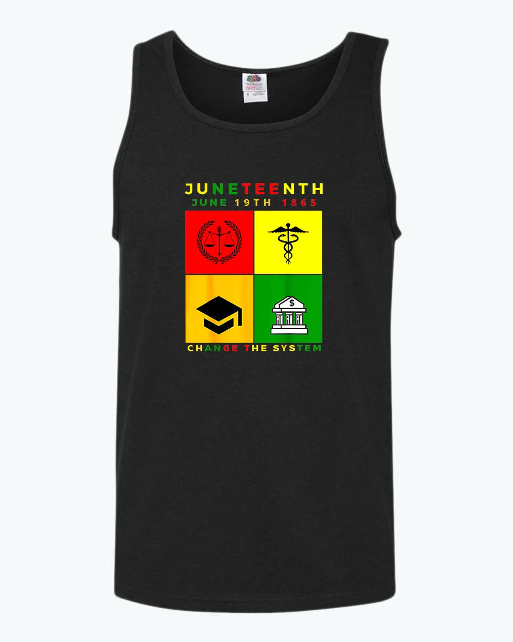 Change the system juneteenth tank top