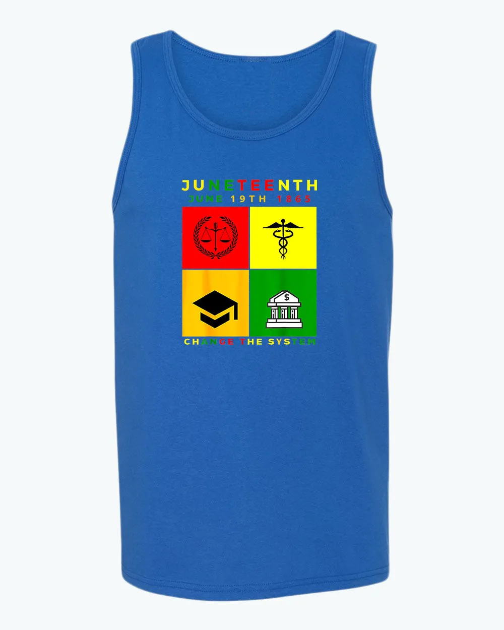 Change the system juneteenth tank top