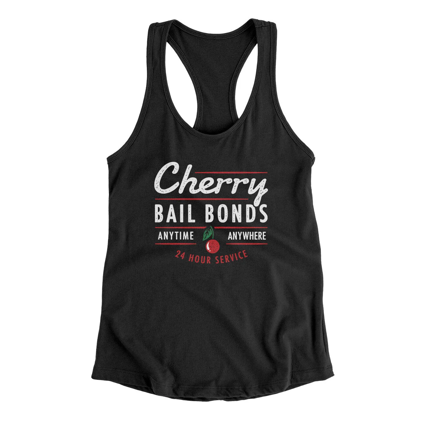 Cherry Bail Bonds Women's Racerback Tank