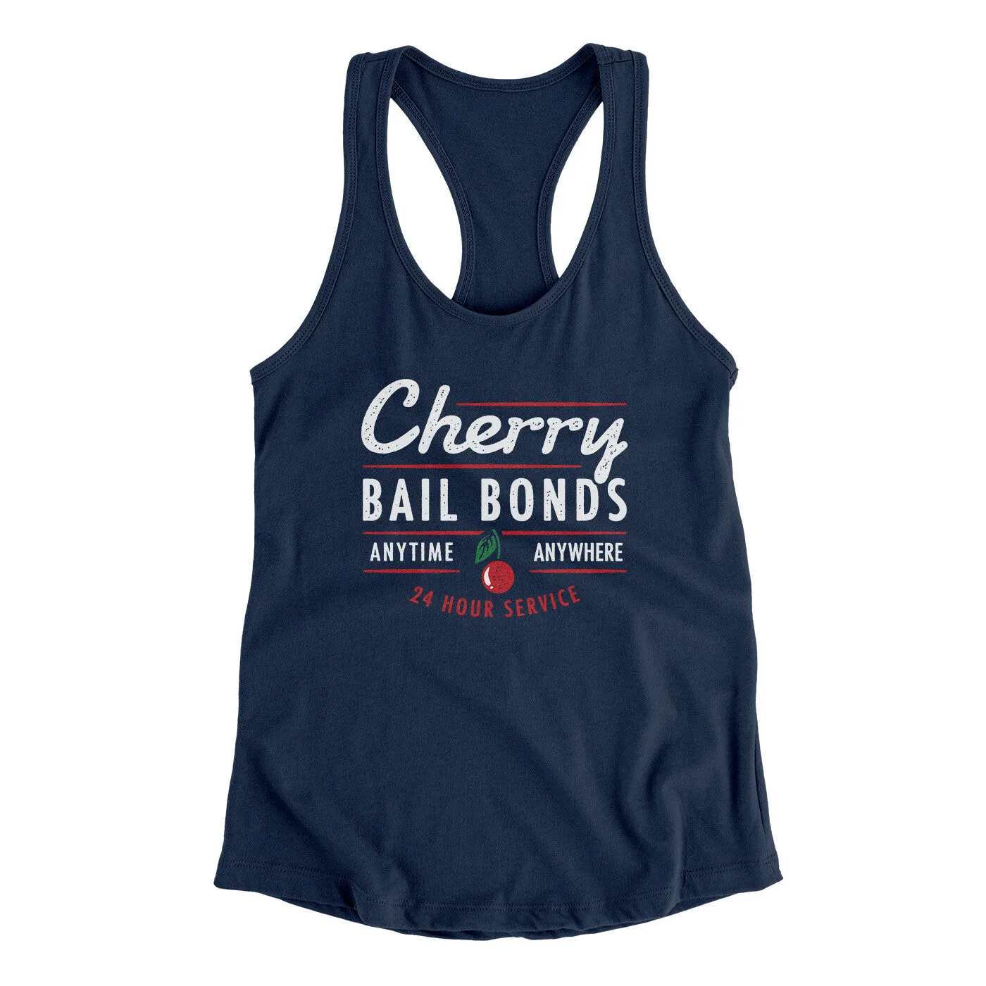 Cherry Bail Bonds Women's Racerback Tank