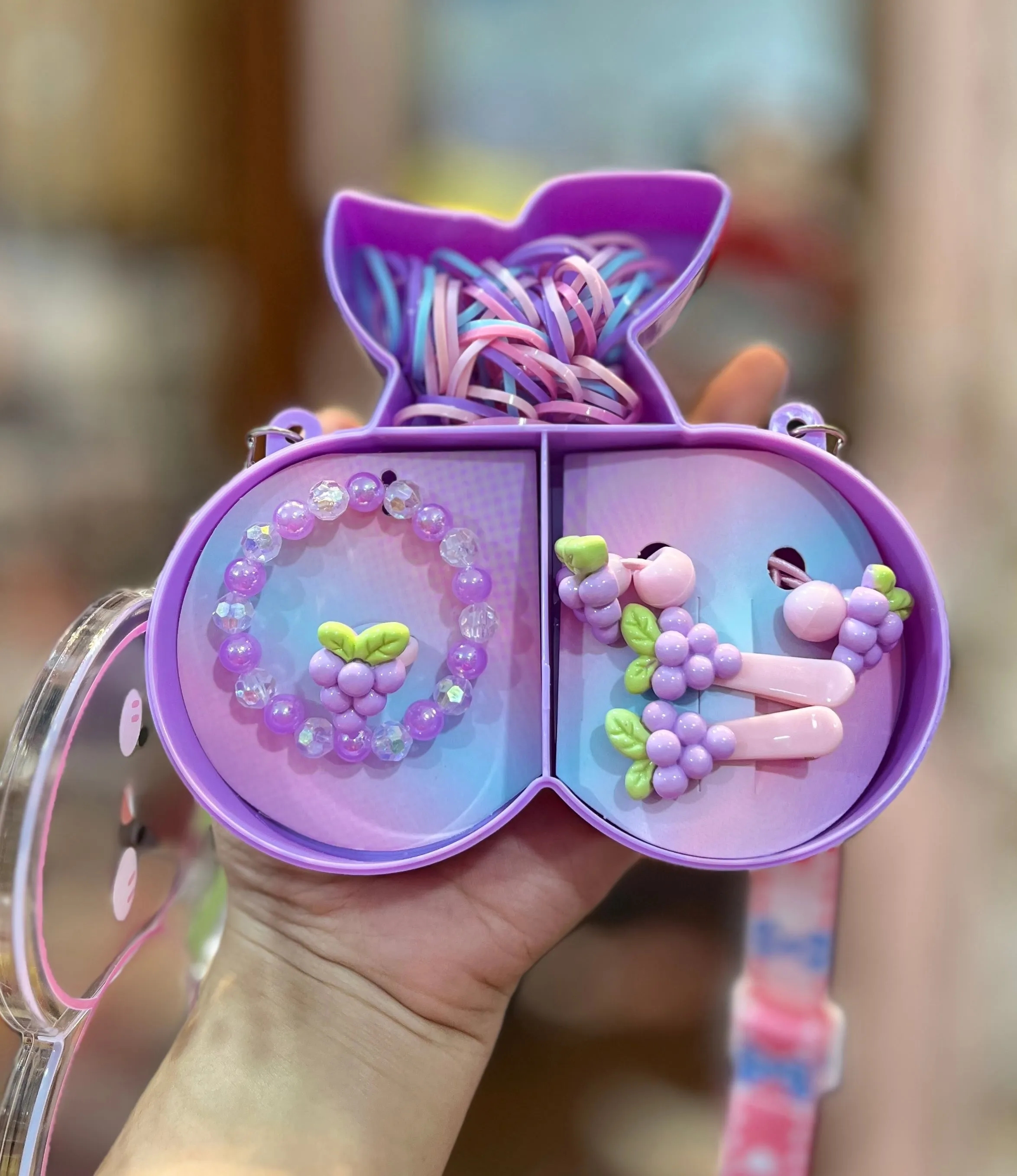 Cherry Korean Hair Accessory Kit