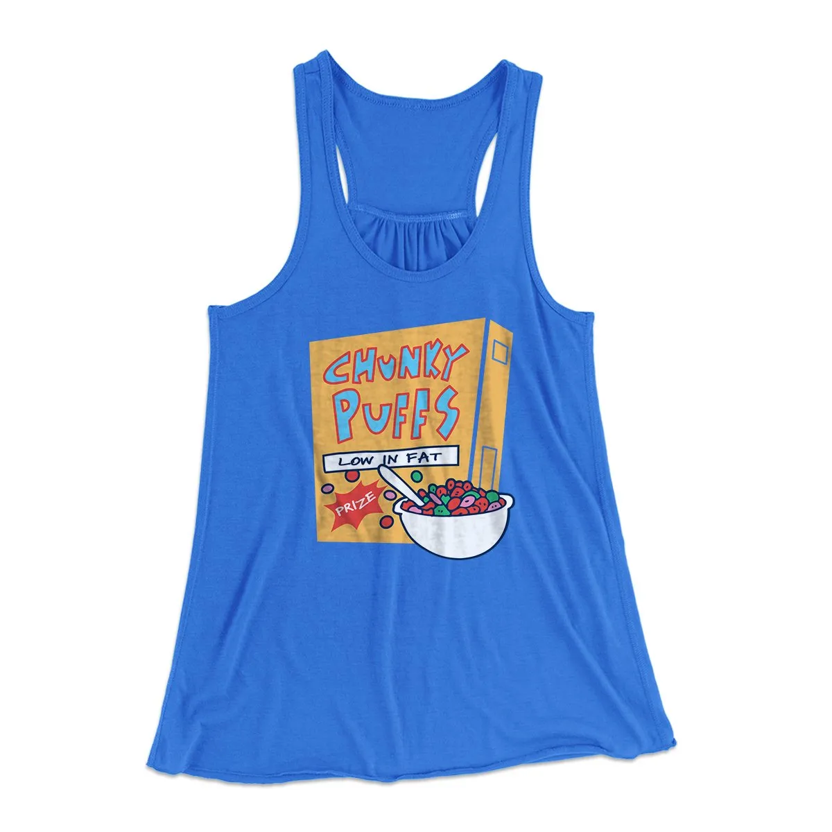 Chunky Puffs Cereal Women's Flowey Tank Top