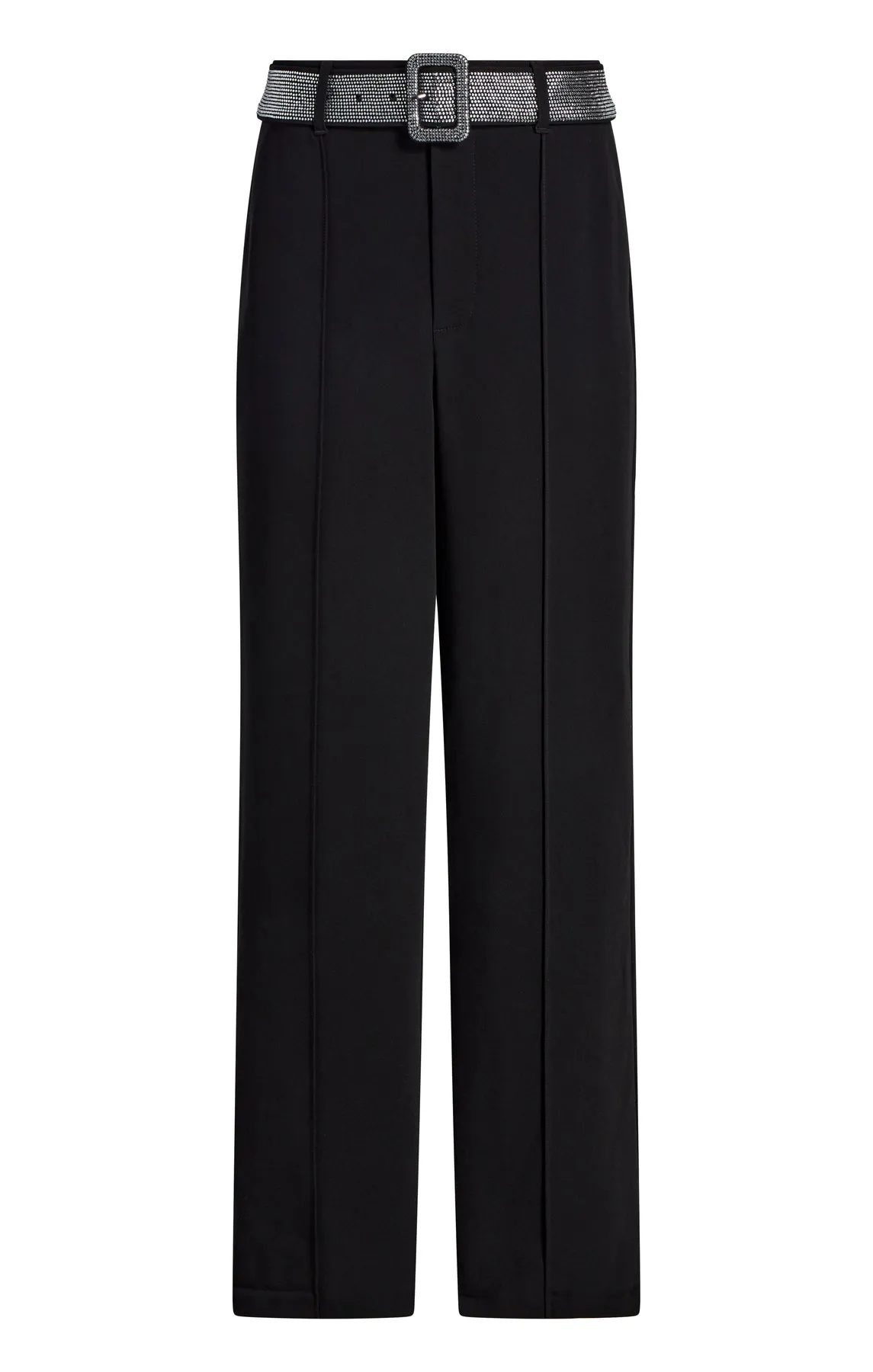 Cinq a Sept - Women - Black Heatset Belt Ester Pant