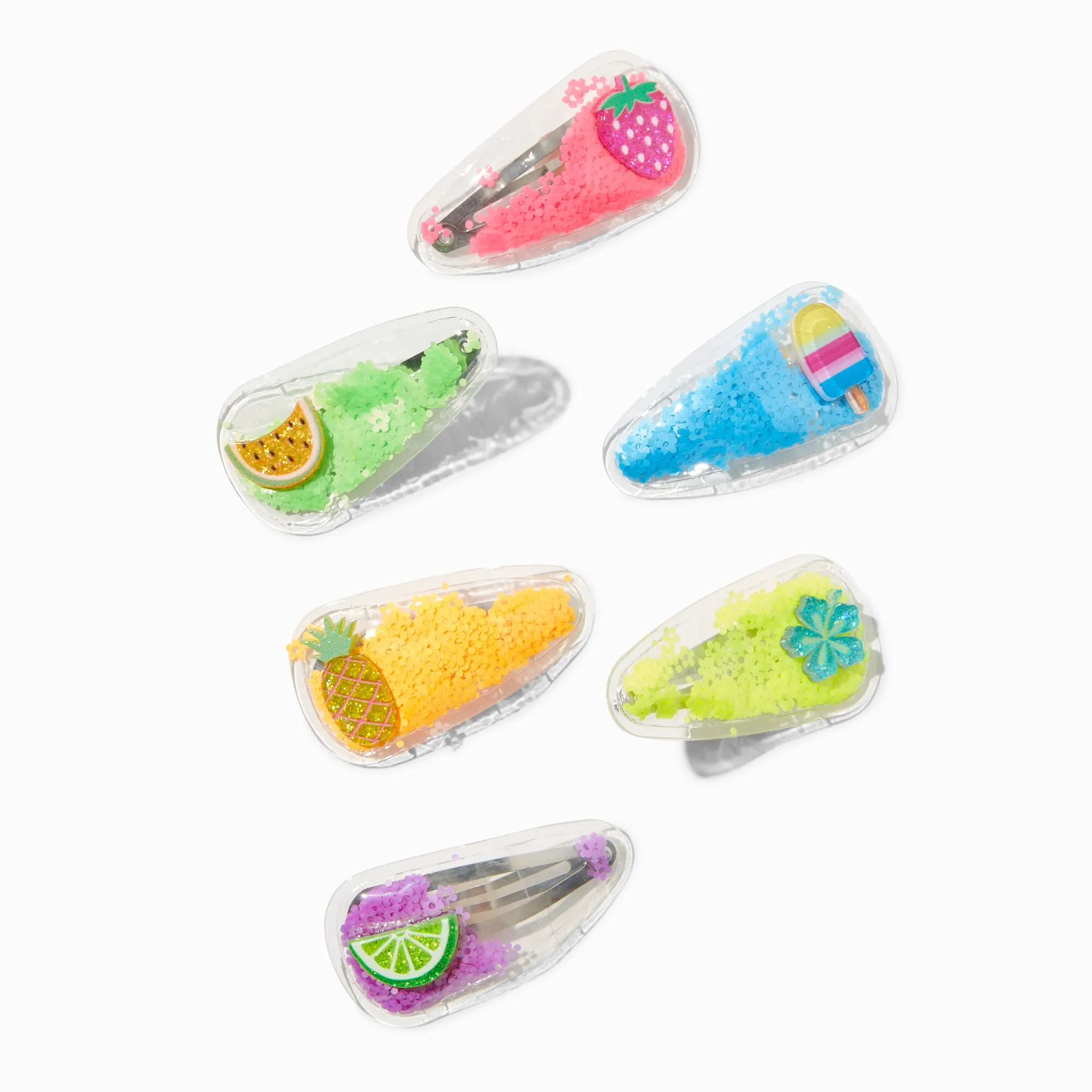 Claire's Club Little Gelato Multicolor Clips & Grips