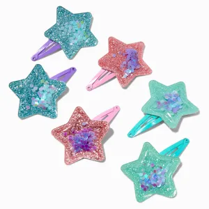 Claire's Club Mermaid Blue Clips & Grips