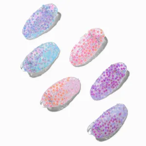 Claire's Club Mermaid Blue Clips & Grips
