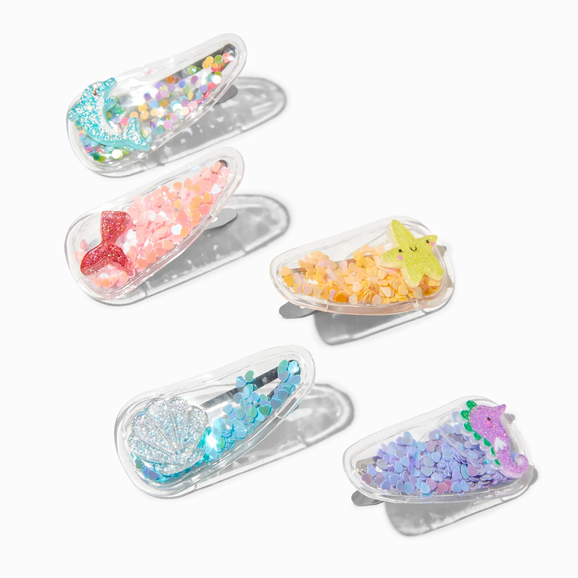 Claire's Club Multicolored Sea Critters Snap Clips