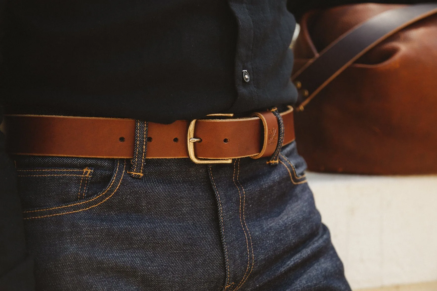 CLASSIC HANDMADE LEATHER BELT